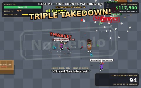 Nontendo IP Attorney: License to Kill gameplay